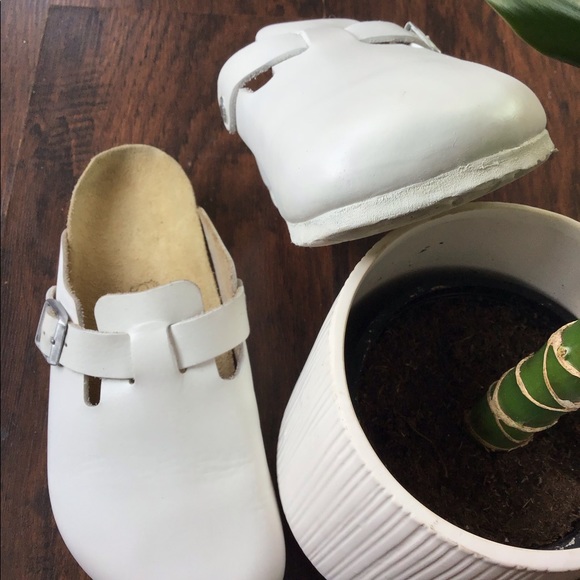Birkenstock Boston White size 9 womens BEST OFFER - Picture 7 of 7